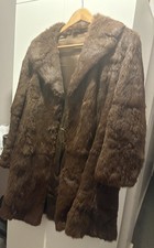 Vintage Real Mink Fur Coat