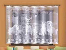Novelty Net Curtain Animal