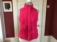 Pink Harvey & Jones Sleeveless Gilet, Size UK 10