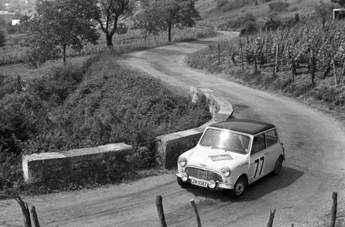 Mini cooper 1966 rally car - cooper,