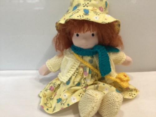 Handmade waldorf doll - waldorf,