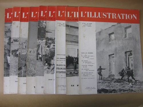 Illustration magazines - l'illustration, ~