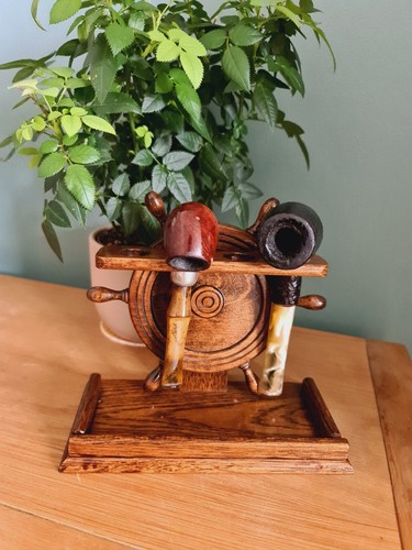 Vintage pipe rack tallent - vintage, of
