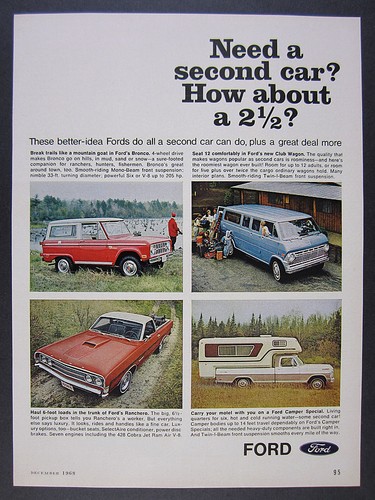 1969 ford bronco - bronco, ranchero