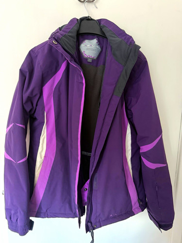 Parallel women purple hooded - parallel,