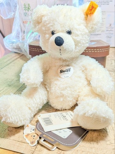 Steiff lotte white teddy bear - lotte,