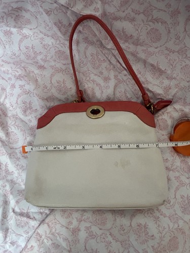 Coach white with - white, coral