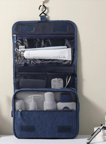 Mens travel wash bag - wash, hanging
