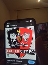 Exeter City V Plymouth Argyle