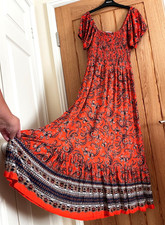 Joe Browns Orange Paisley