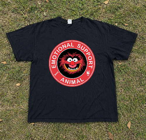 Funny vintage muppets support - vintage,