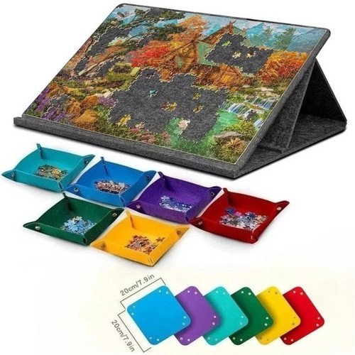 Puzzle board cover tilting - board,