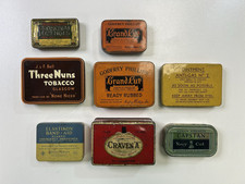 Vintage Tobacco & Remedy Tins