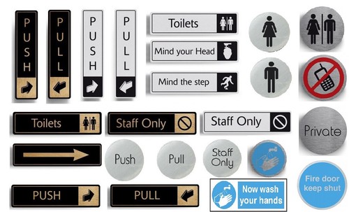 Push pull toilets staff - pull,