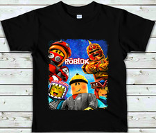 ROBLOX  T-shirts Cartoon Funny Novelty T shirt Top Tee Gift AV23