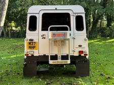 FABBRI GRINGO TAILGATE 4 SKI RACK with LANDROVER DEFENDER BOLT-ON ADAPTATION