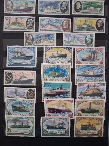 Worldwide ship stamps - ship,