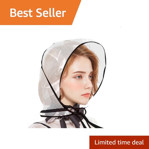 Soft style rain hat black - soft,