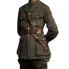 1900s War Uniform Olive Green
