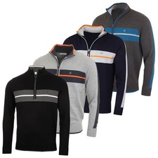 Calvin Klein Mens 2025 CK Vertex Half Zip Neck Pullover Sweater 41% OFF RRP