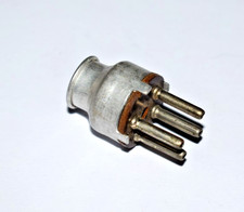 TANNOY 4 PIN VINTAGE SPEAKER PLUG WITH REAR COVER