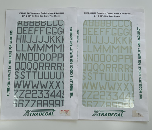 Xtradecal raf squadron code - raf,