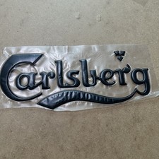 Liverpool Black Carlsberg Shirt Sponsor Replacement Flock Adult Size