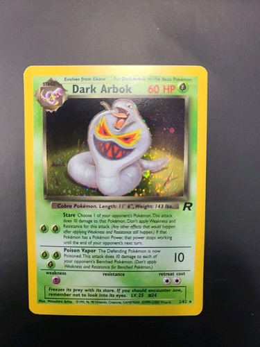 Pokémon dark arbok - pokémon, 2/82