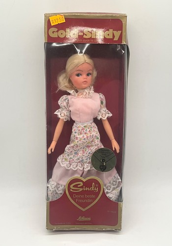 Schuco gold sindy blonde - schuco, gold-sindy