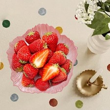 Flower Shaped Glass Plate