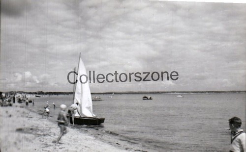 1953 sailing boat studland - boat,