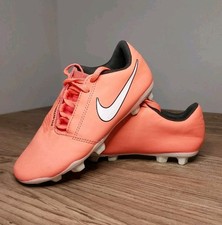 Nike Phantom VSN Club FG Girls Size UK 12 EU 30 Pink Moulded Stud Football