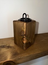 Rustic wood door stop with - wood,