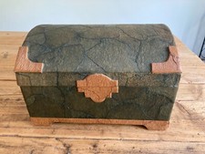 Large Jewellery Box Desk Storage Container Vintage Treasure Chest