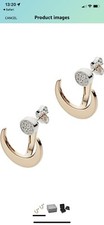 Emporio Armani ladies earrings Silver And Rose Gold Astrology And Magic Earrings