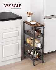 VASAGLE 4-Tier Trolley