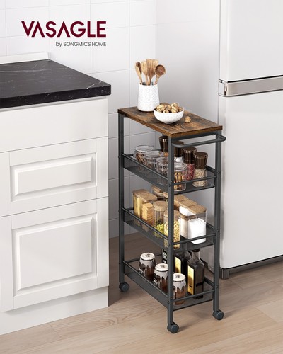Vasagle tier trolley - 4-tier,