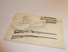 VINTAGE GENERAL B.C.MIROKU INSTRUCTION OPERATING MANUAL