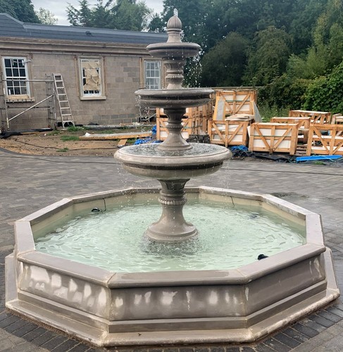 Tiered edwardian fountain - edwardian,