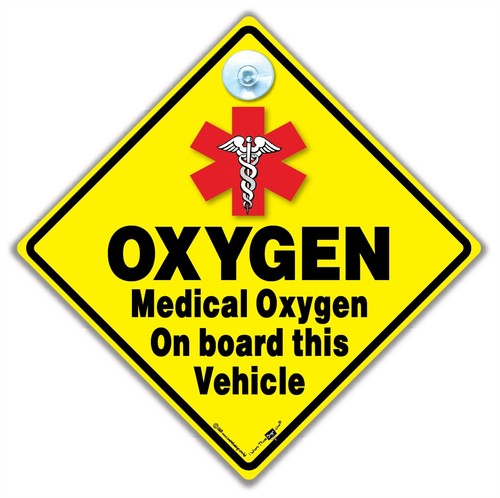 Oxygen board sign medical - board,
