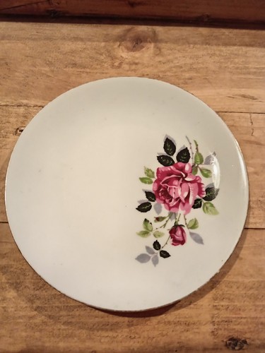 Bavarian rose china side - china,