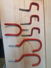 Screw In Handy Hooks Plastic Coated By Centurion.