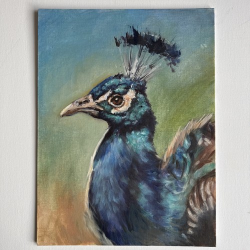 Oil painting canvas - canvas, signed