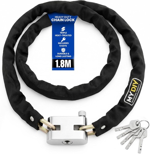Bike chain lock heavy - bike, 1.8m