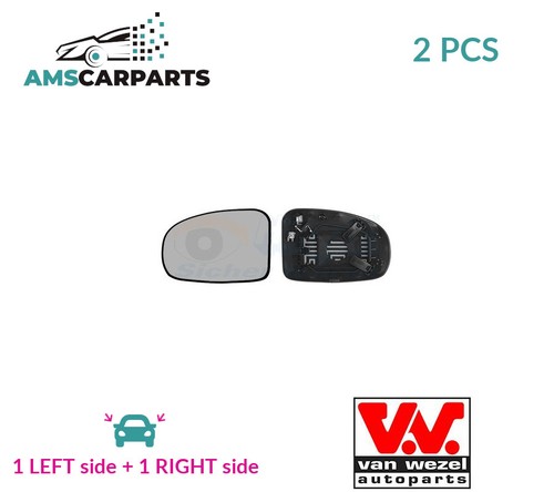 Rear view mirror - mirror, pair