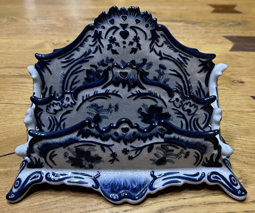 Vintage blue white china - vintage,