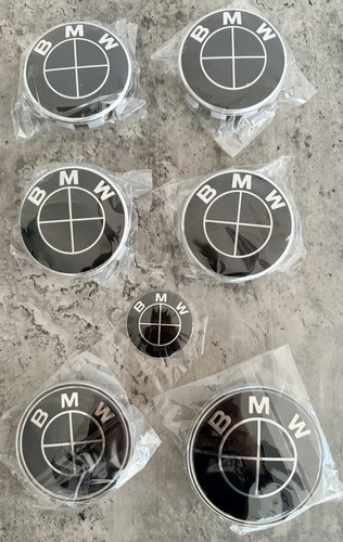 Bmw badges 82mm 74mm - bmw,