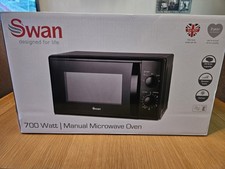 Swan SM4420BLK - 20L 700W Microwave