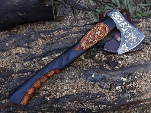 Hand forged carbon - carbon, steel
