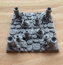Stone Cavern Floor Terrain